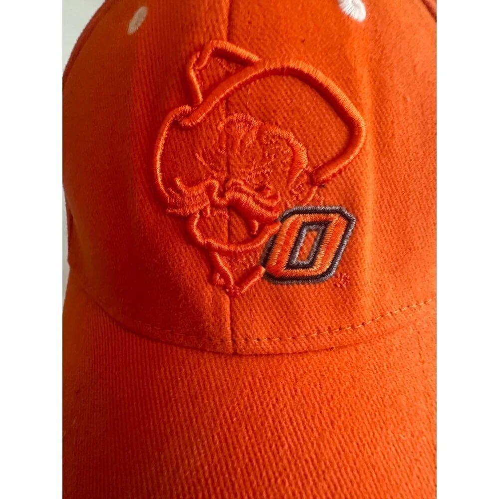 Oklahoma State OSU Orange on Orange‎ Cowboys Hat Cap Adjustable